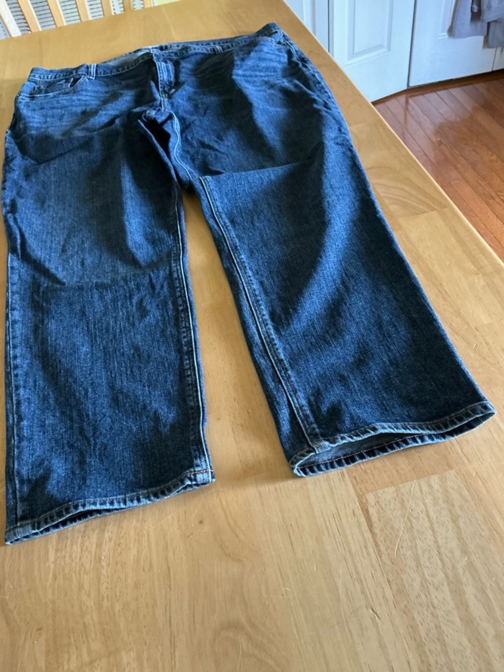 Old Navy womens Dark Blue Relaxed Fit Jeans